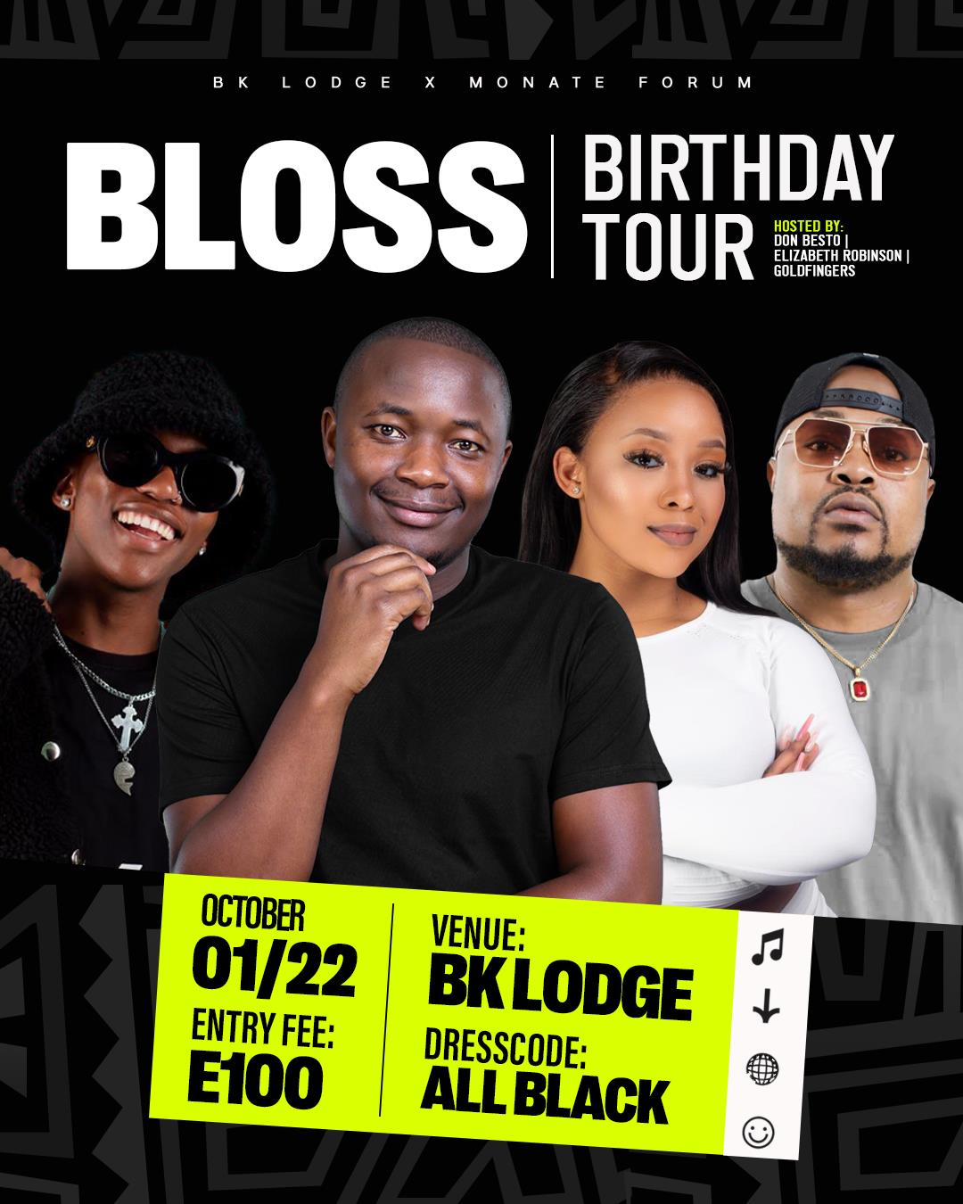 Bloss Birthday Tour Pic